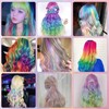 Tizas para Cabello 8 Colores Temporales Lavables No Pegajosas