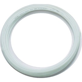 TRUSCO TEN4X2.510 Polyurethane Tube, 0.1 x 0.1 inches (4 x 2.5 mm), 32.8 ft (10 m) Roll, White