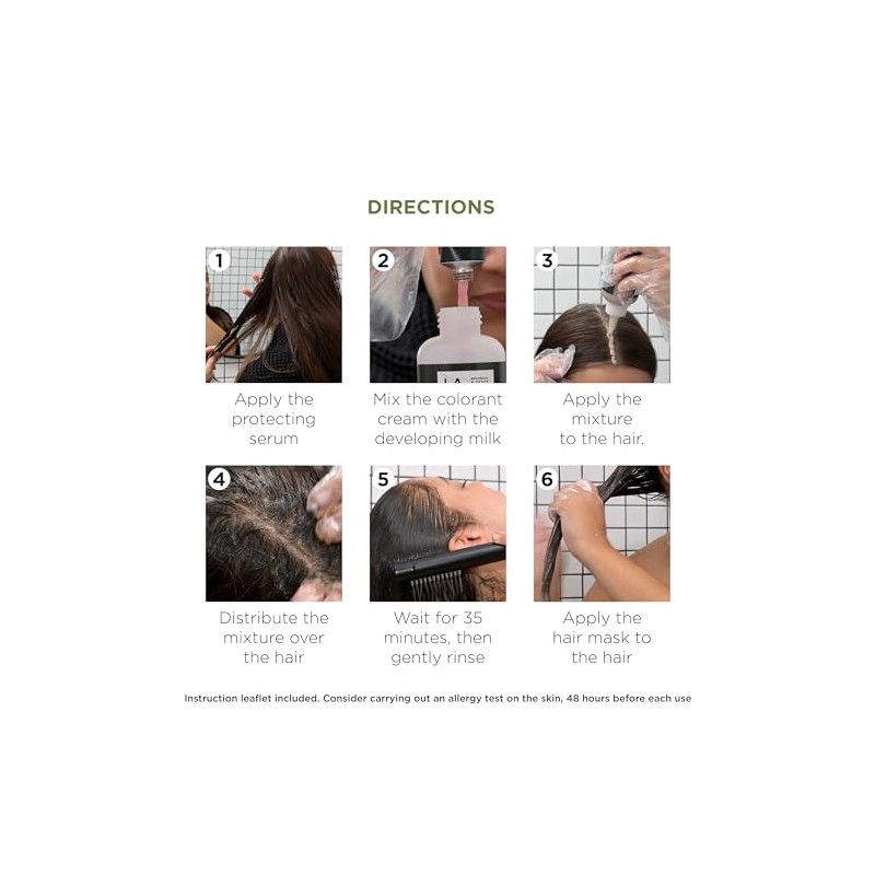 Lazartigue Permanent Haircolour Tinte Castaño Amoníaco Extractos Botánicos Alta Concentración