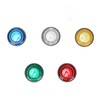 5 Pcs Game, 28mm LED Round Illuminated Push Buttons for