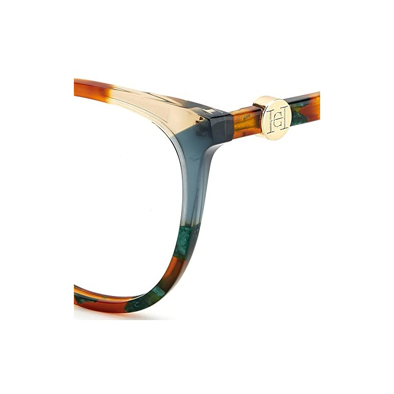 Carolina Herrera Eyeglasses CH 0054 YJE Green Havana