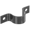 Alberts 655556 Pipe Clamp | Screw-On | Anthracite Metallic Plastic-Coated