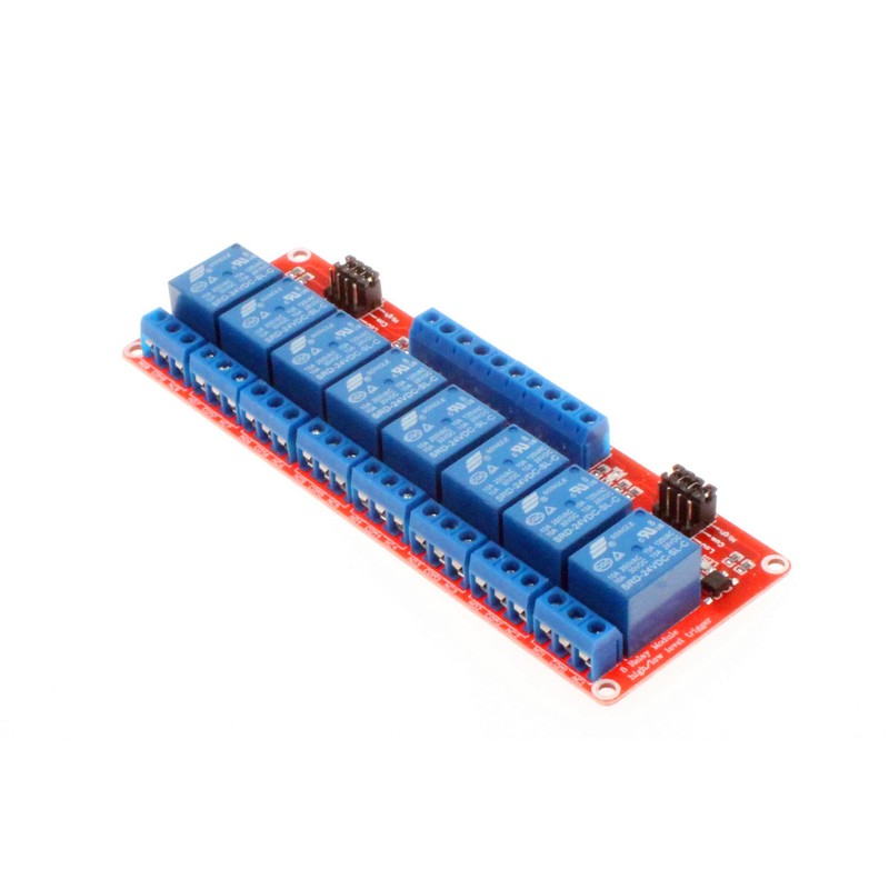 NOYITO 8-Channel Relay Module High Low Level Trigger with OPTO-Isolated