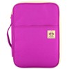 JAKAGO A4 Document Case,Multi-Pocket Document Bag,A4 Zip Portfolio, Professional Document
