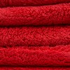 Chemical Guys Toalla de Microfibra sin Bordes, roja, 16" x