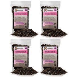 Premium Fiddle Leaf Fig Soil Mix - 20 Quart - Gardenera Blend of Peat Moss, New Zealand Bark, Coco Chips, and Perlite for All Purpose Planting - 4 Bags of 5 Quart