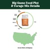 Nature's Seed Big Game Forage Mix, Pasture Grass Seed Blend,