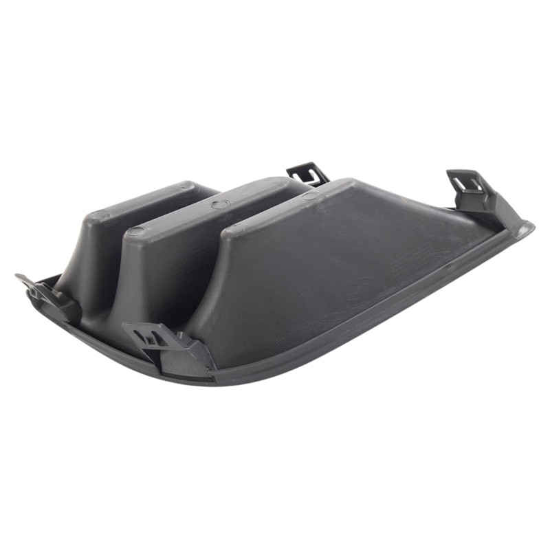 TRQ Front Right Fog Light Hole Cover Black Passenger Side
