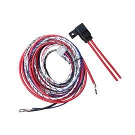 10-pin Harness Plug Power High Level Input Cable 10AWG Compatible with Rockville SS8P and JBL BassPro Nano SW68A-S Car/Truck Subwoofer Infinity BassLink Mini CERWIN Vega VPAS68 DB Drive EPS68 Fuse