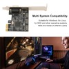 PCIe X1 RS232 Serial Adapter Card Single Port PCI Express