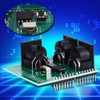 Fdit MIDI Adapter Board, 3 Right Angle Female MIDI Connector,