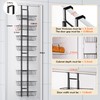 LUXEAR Over the Door Pantry Organizer, 8-Tier Adjustable Over the
