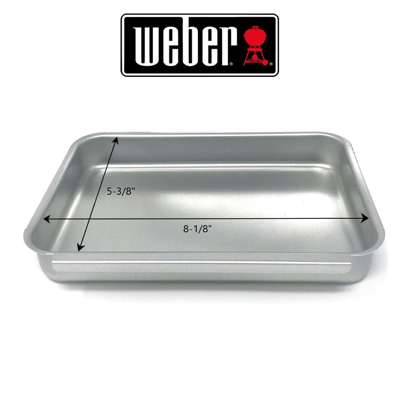 Weber #93305 Aluminum Catch Pan Kit…
