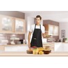 TESIN 12 PCS Plain Color Bib Apron Adult with 2