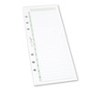 SinnWunder® Notepad with Timeline for 6 Ring Binder A5 (TimeLine)