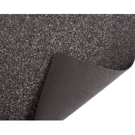 Trimits Glitter Craft Fabric Felt Sheets, Pewter, 30 x 23cm (10 Pieces)