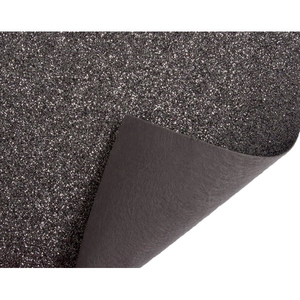 Trimits Glitter Craft Fabric Felt Sheets, Pewter, 30 x 23cm