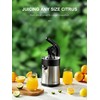 Electric Citrus Juicer Squeezer, Orange Juicer with Two Interchangeable Cones,