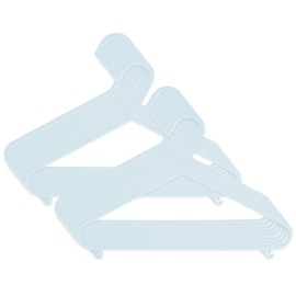 Bieco Children's Coat Hangers, Plain Colours, Packs of 8/16/32