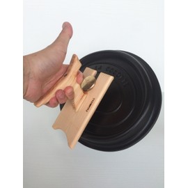 Futamotti 101-L (Compatible Pot: Staub Vermicular Bruno) Futamotti 101-L Lid Holder Mittens Pot Holder Lid Stand Lid Stand (Compatible Pots: staub Vermicular BRUNO) Compact Hot Plate Oval Hot Plate