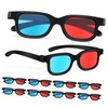 3D Movie Gaming Glasses 10Pcs Red-Blue 3D Glasses 3D Viewing