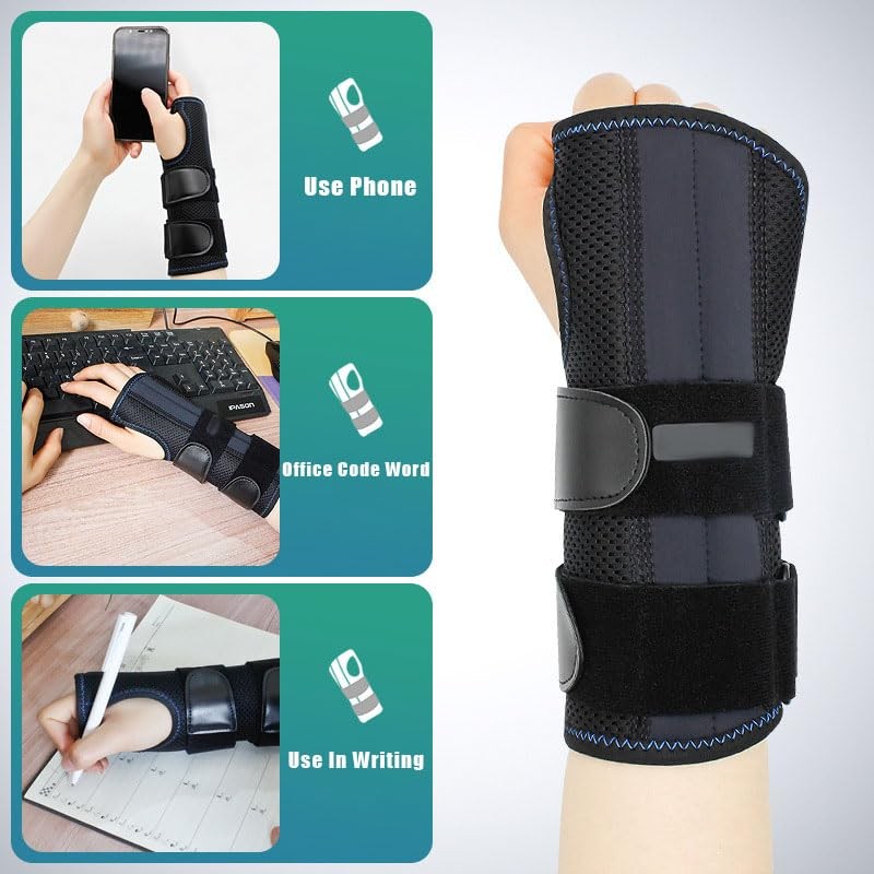 Wrist Protective Gear (Black, Right Hand/M)