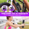 Trixter Botella De Agua Deportiva Alta Calidad 3pzs Pareja Familia