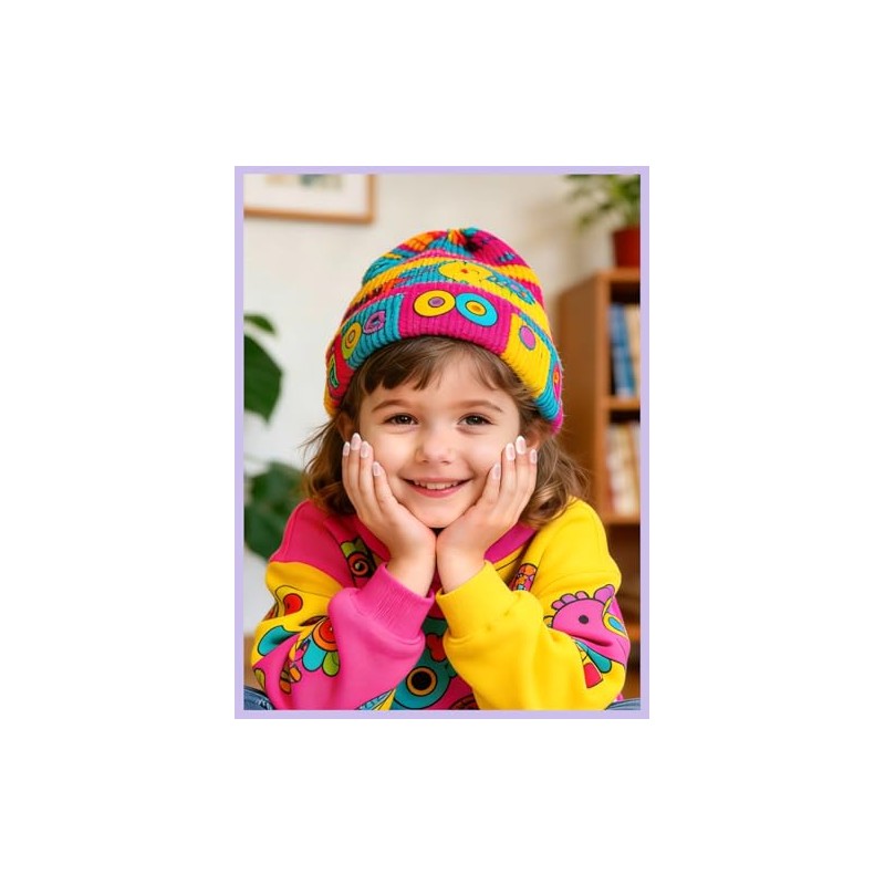 EBANKU 156 puntas de uñas postizas para niñas, uñas cortas