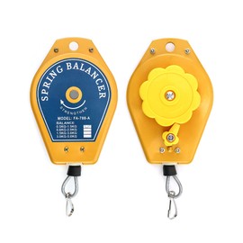 QWORK® Spring Hoist, Spring Balancer, Load Capacity 0.5 kg - 1.5 kg, for Hanging Tools, Hanging Mounting Line