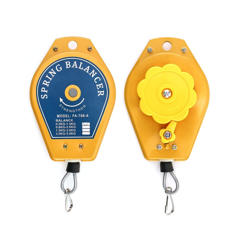 QWORK® Spring Hoist, Spring Balancer, Load Capacity 0.5 kg -