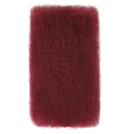 Vecago Afro Kinkys Bulk Human Hair, 14 inch 4c Curly Hair for Permanent Sister Locs/Mini Twists/Braids/Repair Can Dye and Bleach(50 Gram),99J