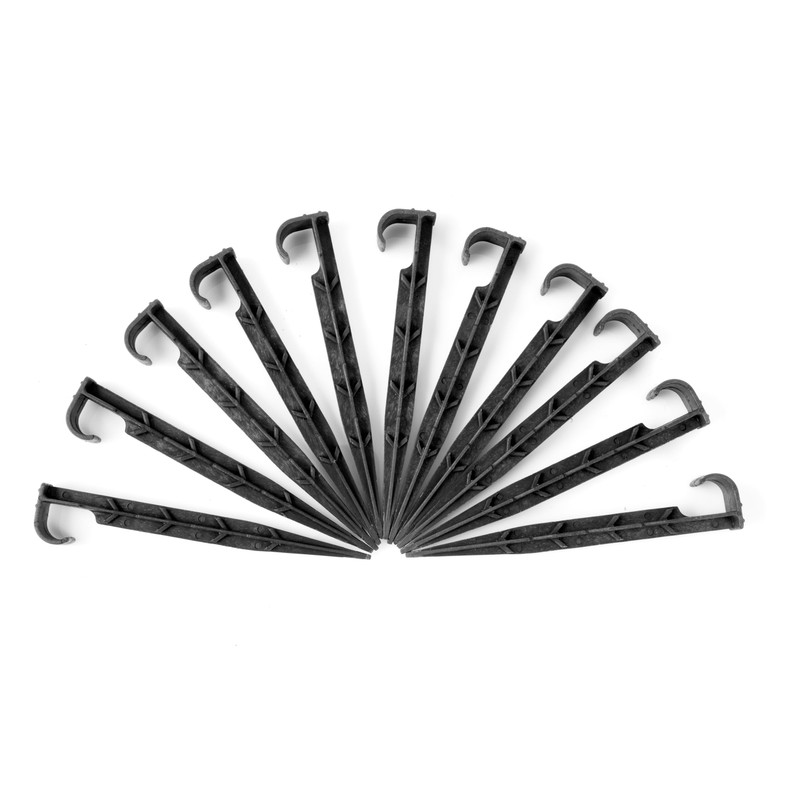 Outdoor Garden Pegs for Drip Irrigation Line, Weeping Pipe, Soaker