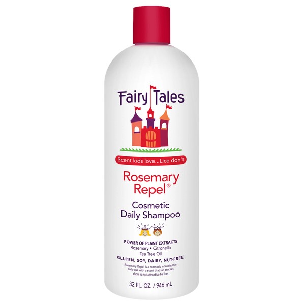 Fairy Tales Rosemary Repel Daily Kids Shampoo– Kids Like the Smell, Lice Do Not, 32 fl oz. (Pack of 1)