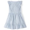 Gymboree,Girls,and Toddler Linen Summer Dresses,Linen Blue,2T