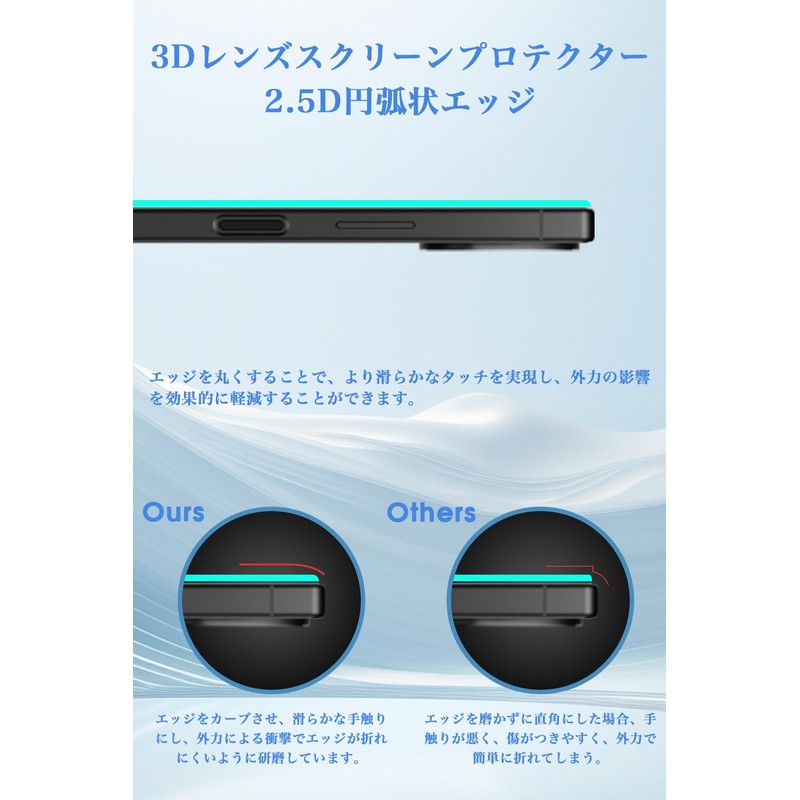 [Guide Frame] For REDMAGIC 10 Pro Glass Film (2 Sheets)