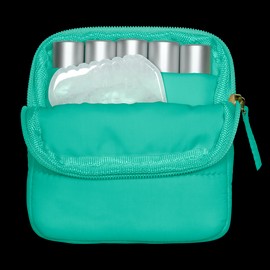 Living Libations The Perfect Puffer Pocket, Aquamarine Dream