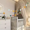 wintfarm Bunting Children's Room, Pack of 2 Bunting Fabric, Bunting