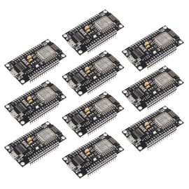 AITRIP 10PCS ESP8266 NodeMCU LUA CH340 ESP-12E WiFi Internet Development Board 4M Flash Serial Wireless Module for Arduino IDE/Micropython