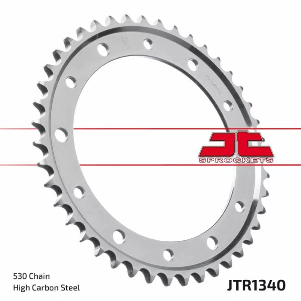 JT Sprockets NEW JT REAR STEEL HONDA SPROCKET 43T JTR1340.43