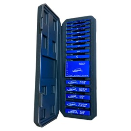 iGaging Setup Block Bar Gauge Precision Aluminum 15 piece for Woodworking