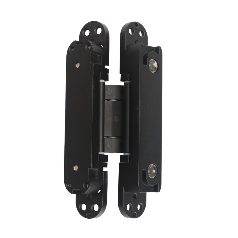 AnvFlik 4-Pack 6 inch Hidden Door Hinges Heavy Duty Black,
