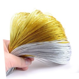 TEHAUX 100 Yard Jewelry Tag String Durable 1mm Thin Cord for DIY Bracelets Decorative Projects