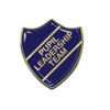 Pupil Leadership Team Blue School Shield Badge