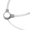 Transparent Listening Aid Stethoscope with Damping Home Double Head Sound