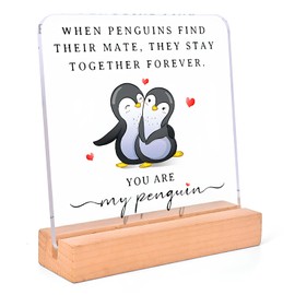 Anniversary Wedding Gifts for Him & Her, Acrylic Plaque Valentines Gifts Birthday Gifts for Wife, Husband, Boyfriend, Girlfriend（Acrylic，M）