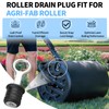 49467 Lawn Roller Drain Plug, Snap-Handle Roller Plug Compatible with