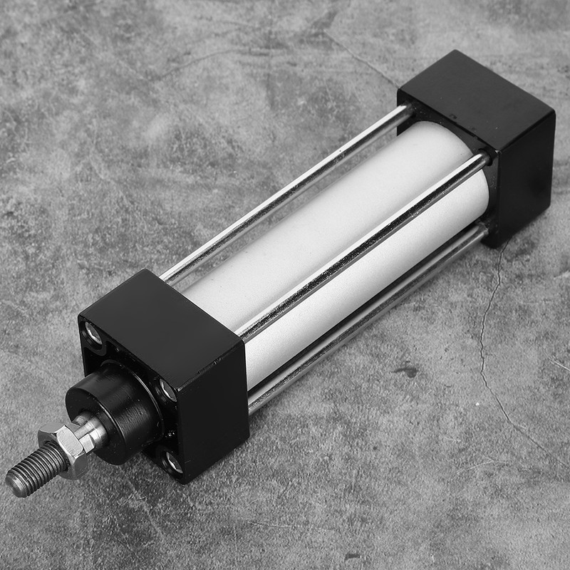 SC32 Standard Pneumatic Air Cylinder Aluminum Alloy Double Acting 1.3in