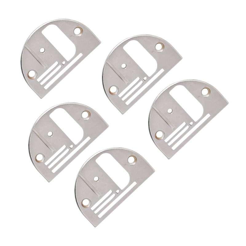 5 Pcs Industrial Sewing Machine Needle Plate High Hardness Rustproof