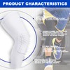 Knee Compression Pads,Knee Sleeve Basketball Volleyball Knee Pads with Honeycomb