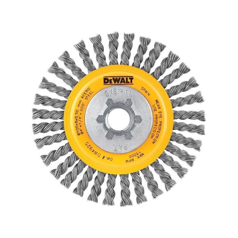 DeWalt Accessories DW4925 4x5/8-11.020 Wire Wheel
